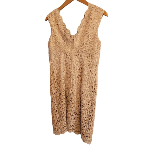 Marina dress- gold lace - size 8 - Picture 5 of 8